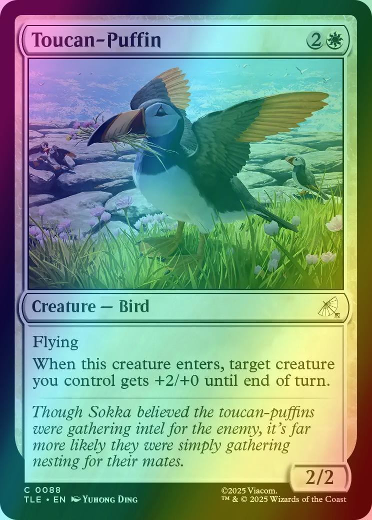 Toucan-Puffin [88] [Avatar: The Last Airbender Eternal] [Foil]