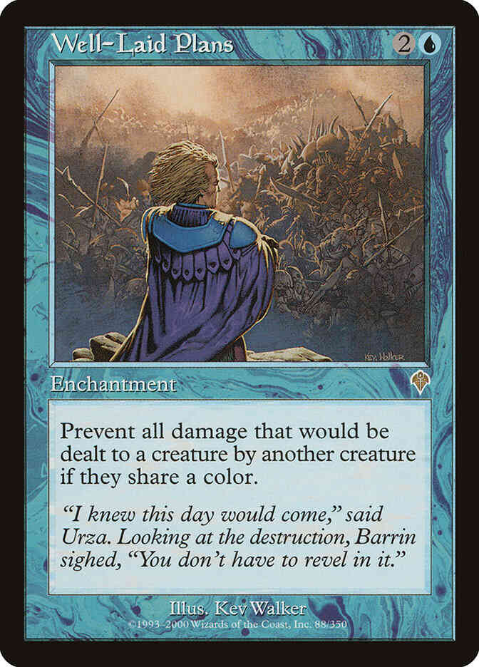 Well-Laid Plans [88] [Invasion] [Non-Foil]