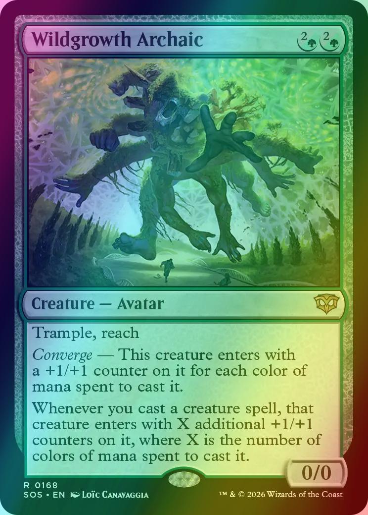Wildgrowth Archaic [168] [Secrets of Strixhaven] [Foil]
