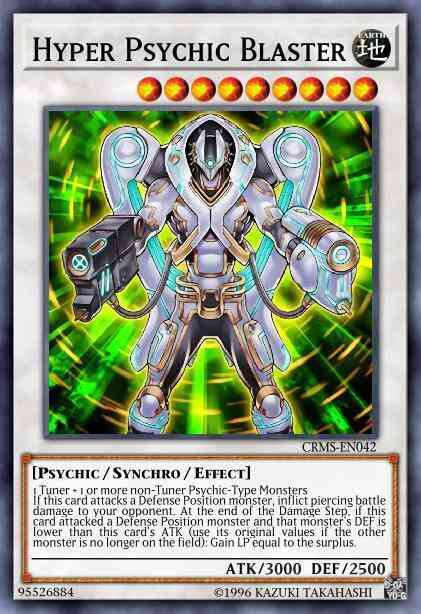 Hyper Psychic Blaster - CRMS-EN042 - Ultra Rare - 1st Edition