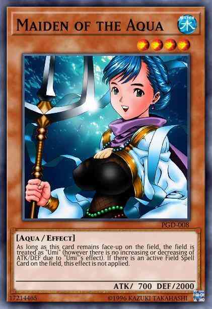 Maiden of the Aqua - PGD-008 - Common - Unlimited