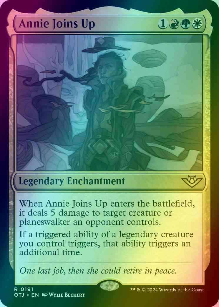 Annie Joins Up [191] [Outlaws of Thunder Junction] [Foil]
