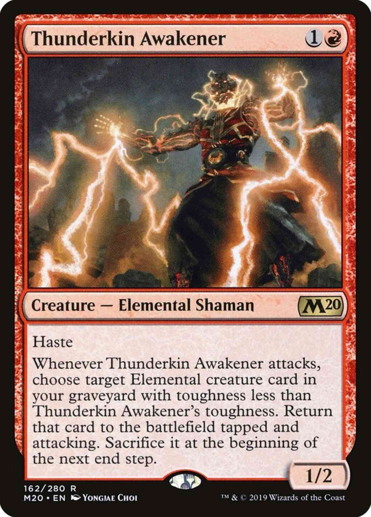 Thunderkin Awakener [162] [Core Set 2020] [Non-Foil]