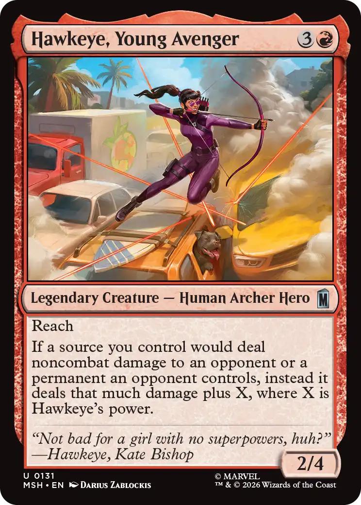 Hawkeye, Young Avenger [131] [Marvel Super Heroes] [Non-Foil]