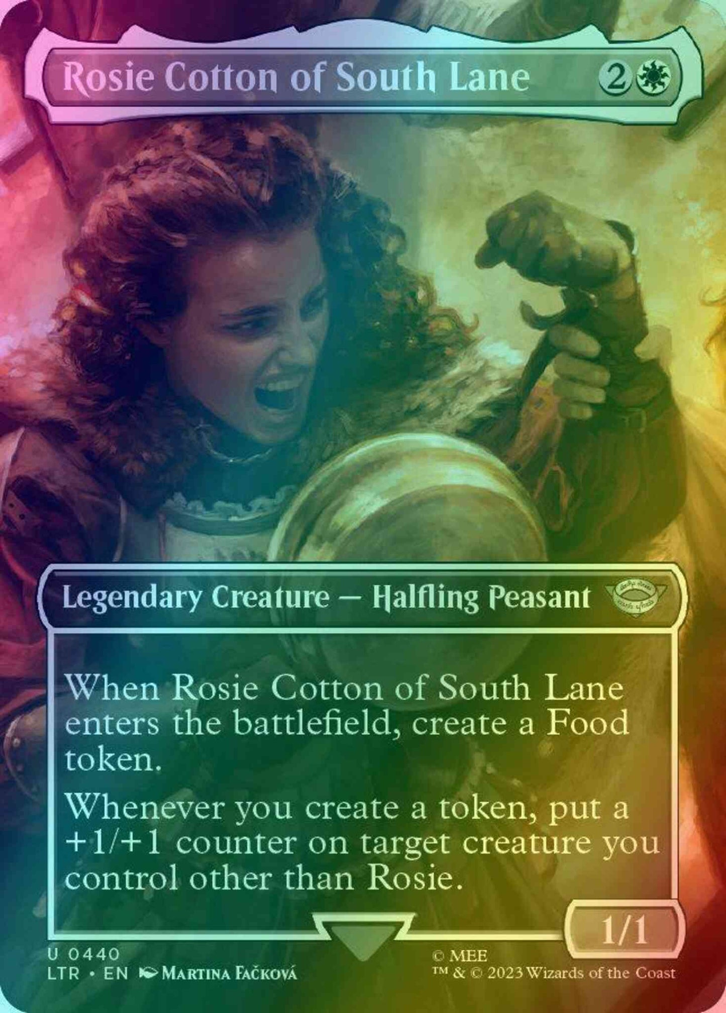 Rosie Cotton of South Lane [440] [Borderless] [The Lord of the Rings: Tales of Middle-earth] [Foil]