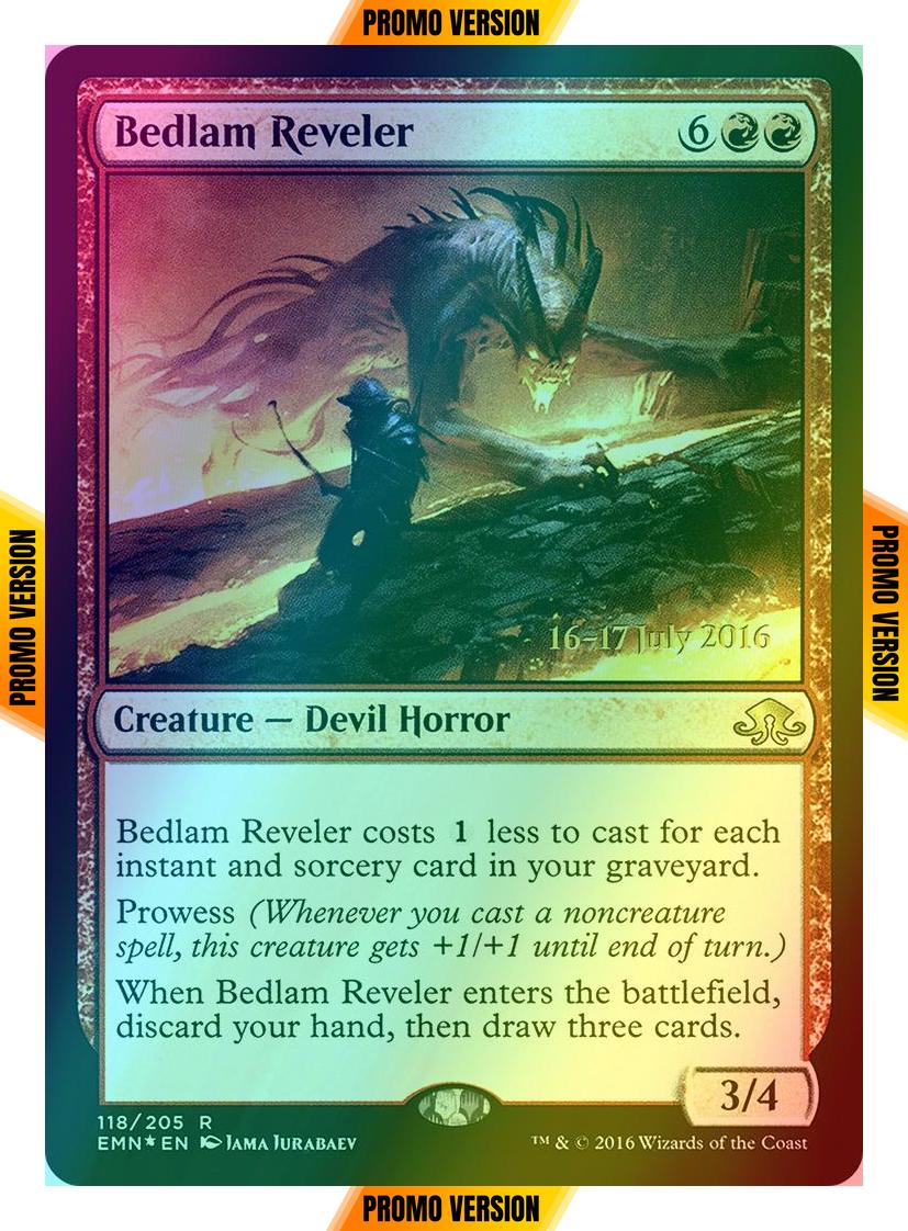 Bedlam Reveler [118s] [Eldritch Moon Promos] [Foil]