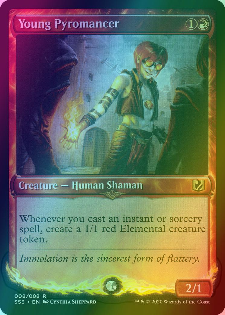 Young Pyromancer [8] [Signature Spellbook: Chandra] [Foil]
