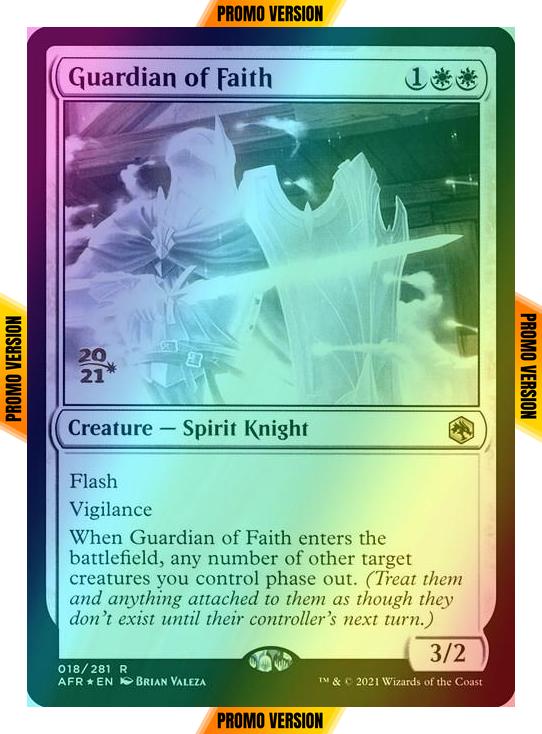 Guardian of Faith [Prerelease] [18s] [Adventures in the Forgotten Realms Promos] [Foil]