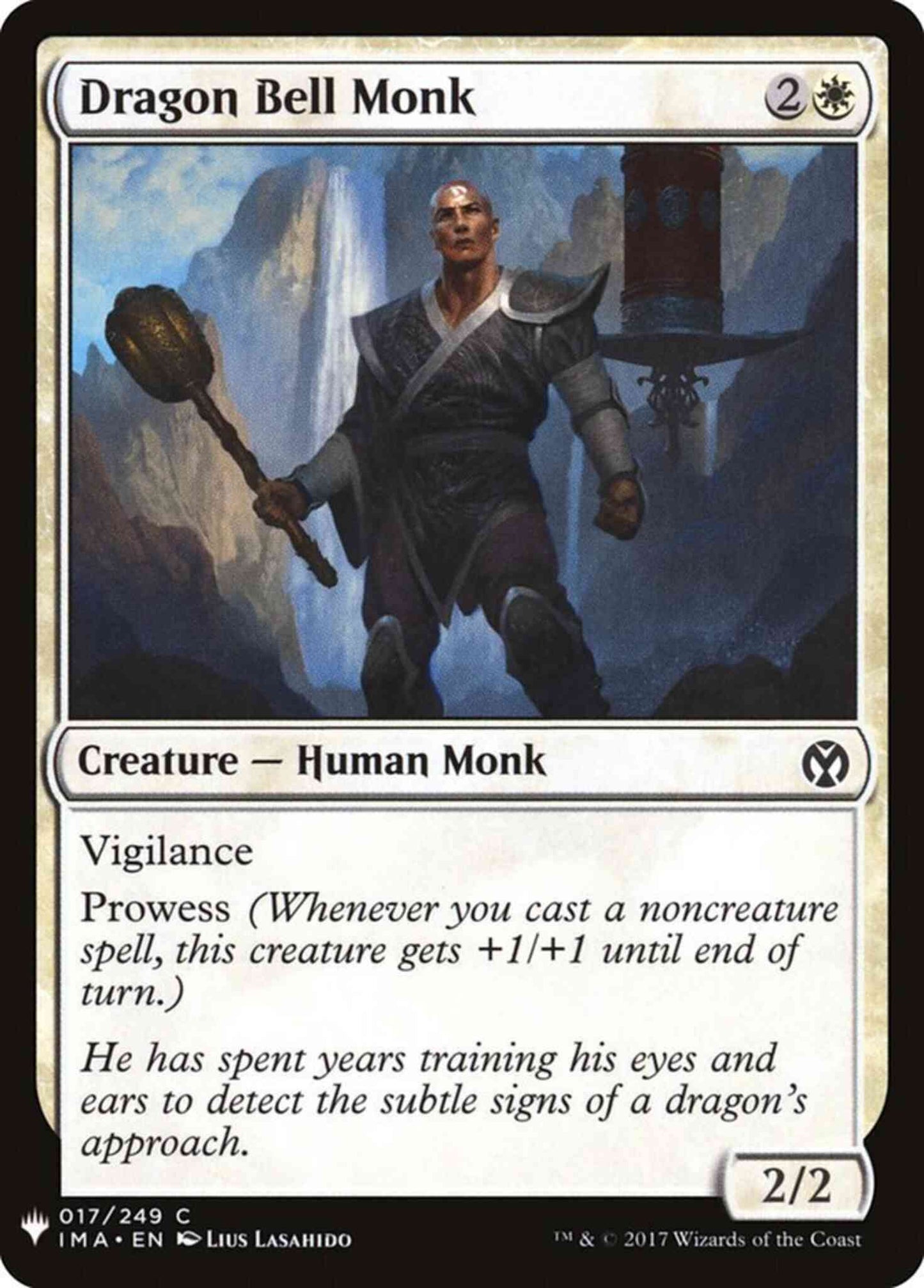 Dragon Bell Monk [IMA-17] [The List] [Non-Foil]