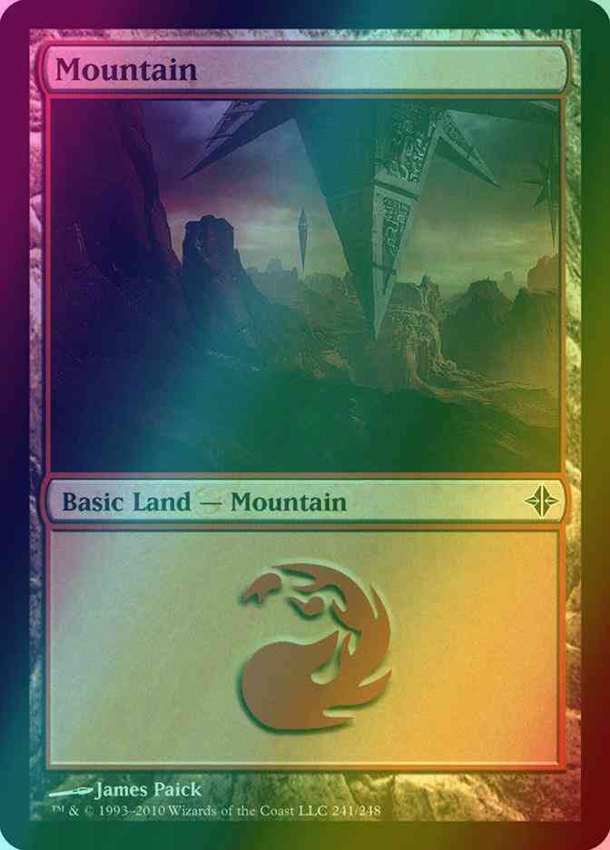 Mountain [241] [Rise Of The Eldrazi] [Foil]