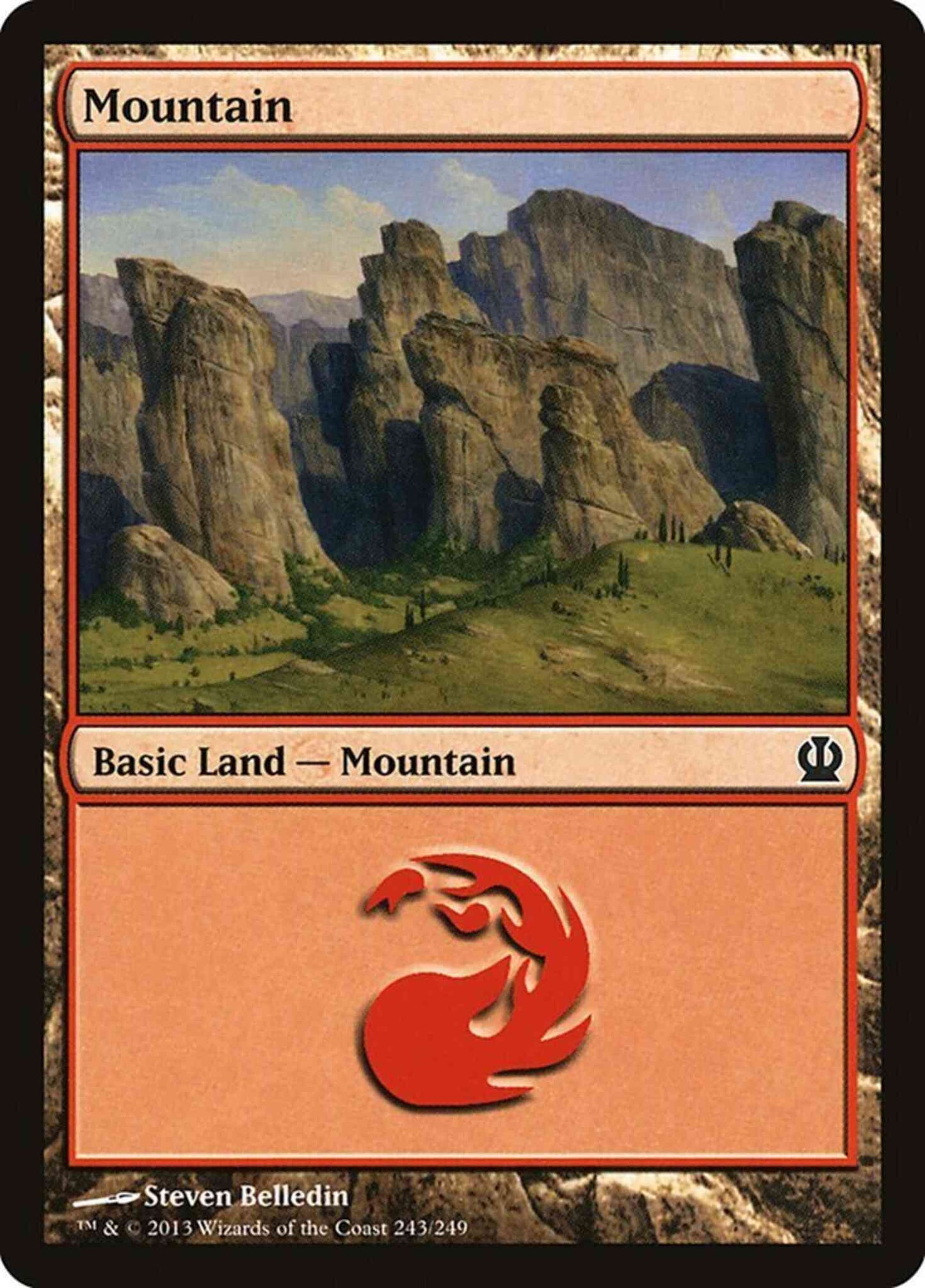 Mountain [243] [Theros] [Non-Foil]