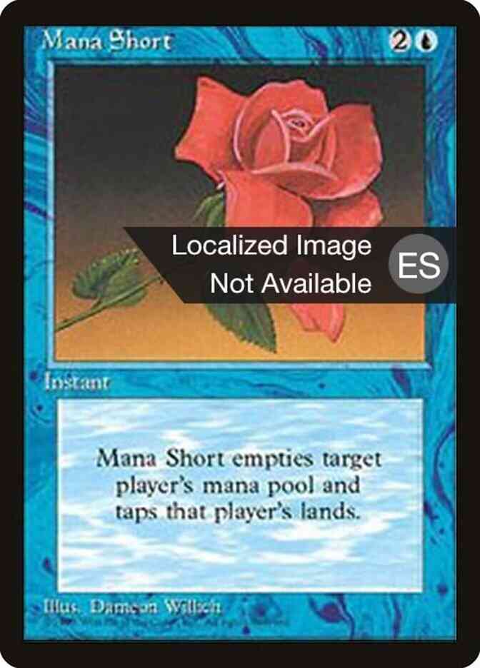 Mana Short - Spanish [85] [Fourth Edition Black Border: Spanish] [Non-Foil]