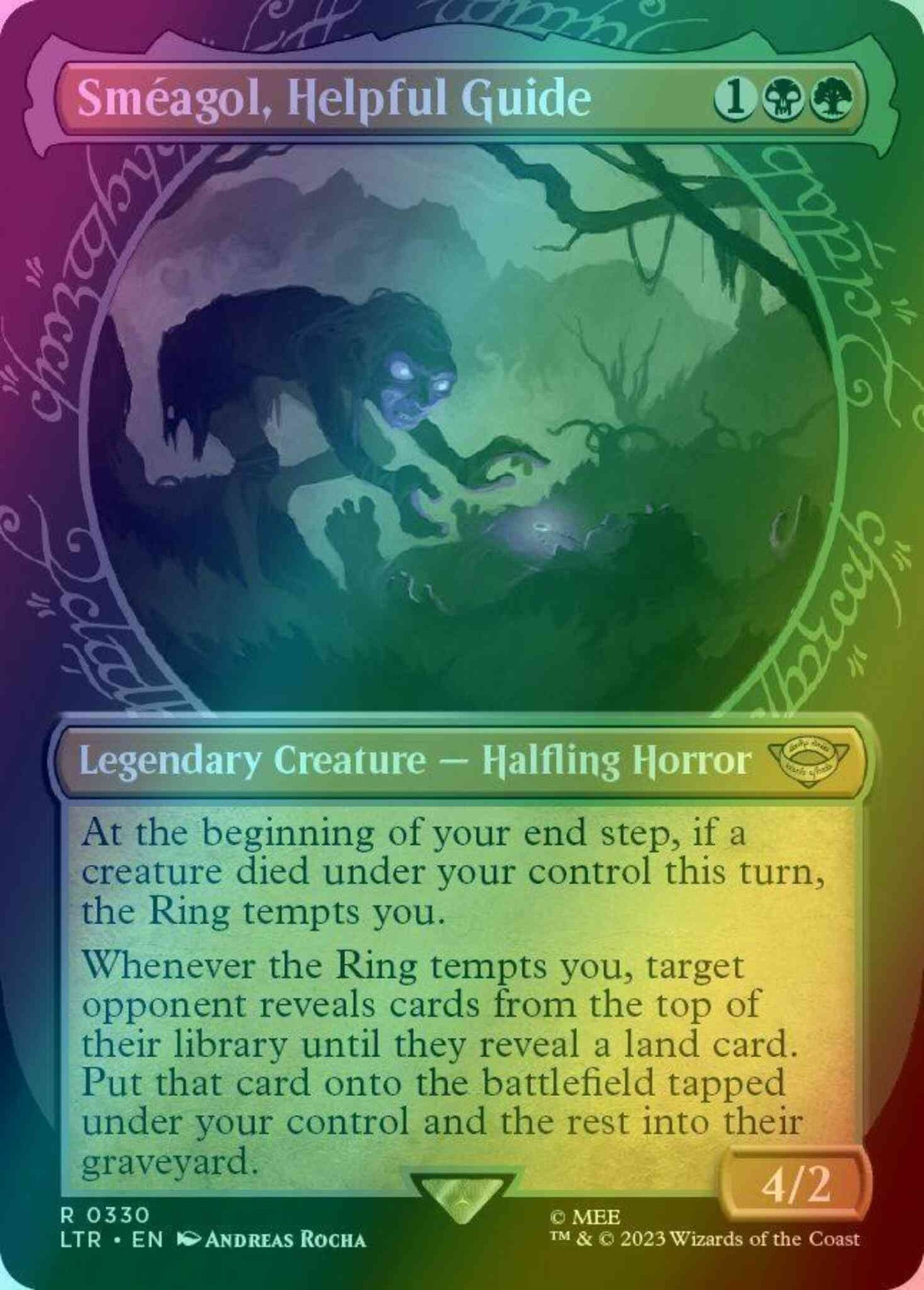 Sméagol, Helpful Guide [330] [Ring Showcase] [The Lord of the Rings: Tales of Middle-earth] [Foil]