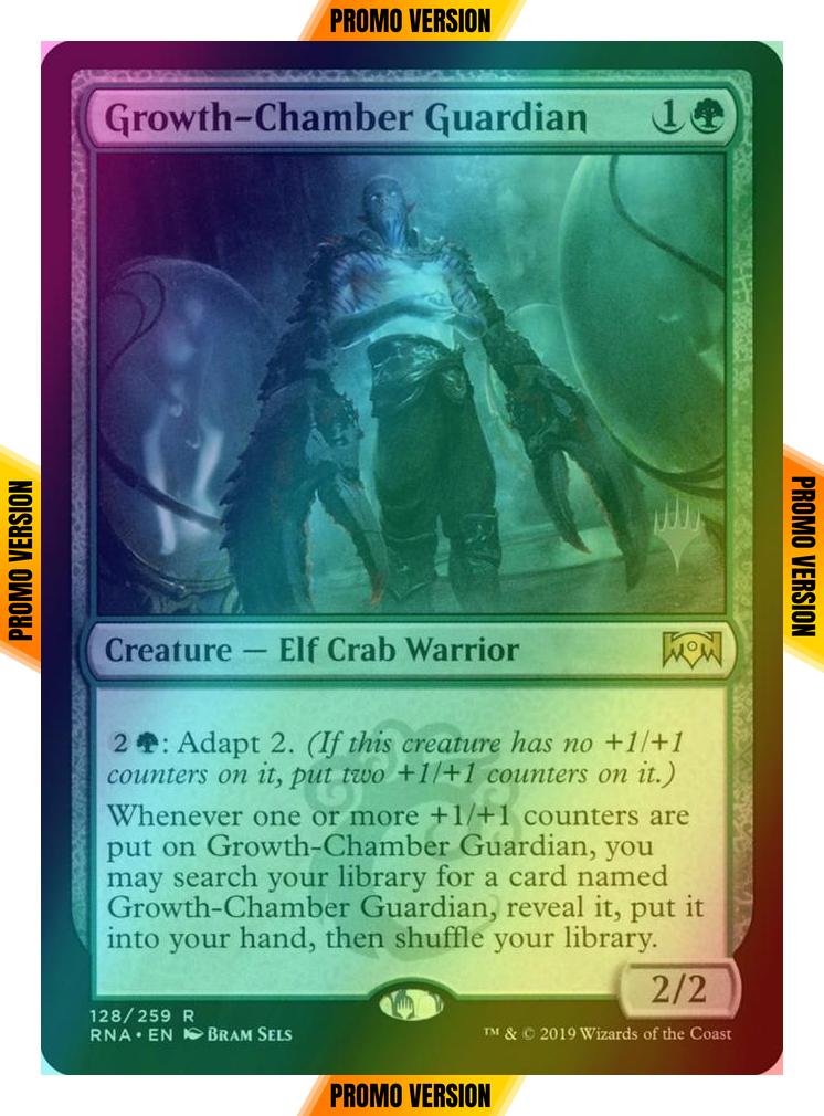 Growth-Chamber Guardian [128p] [Promo Pack] [Ravnica Allegiance Promos] [Foil]