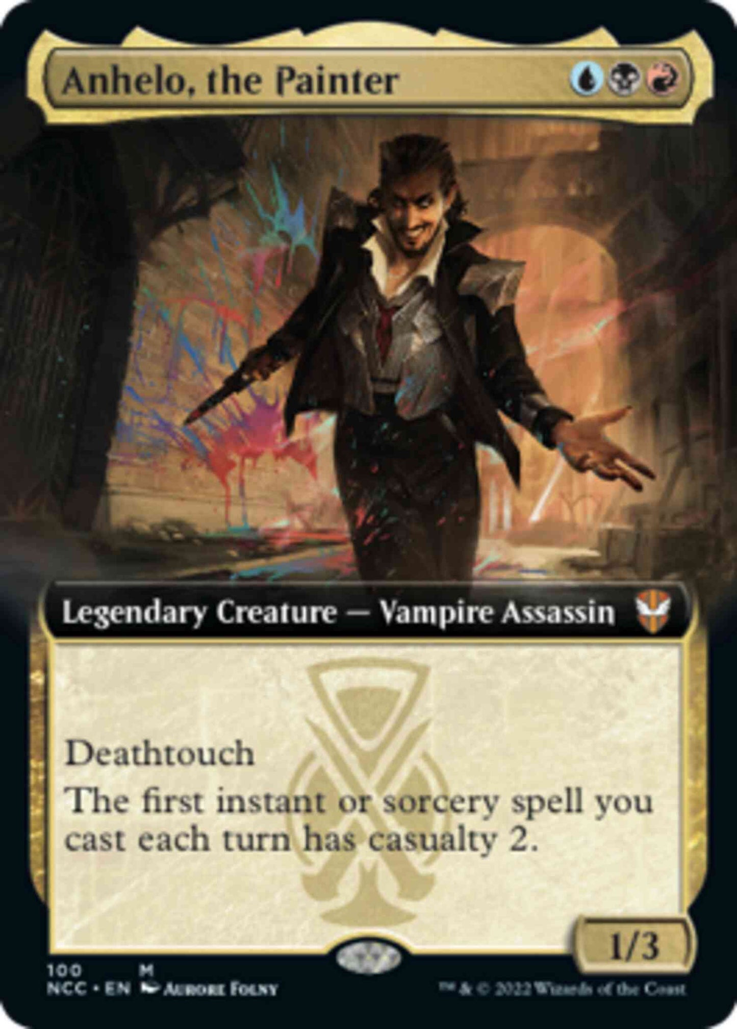 Anhelo, the Painter [100] [Extended Art] [Streets of New Capenna: Commander] [Non-Foil]