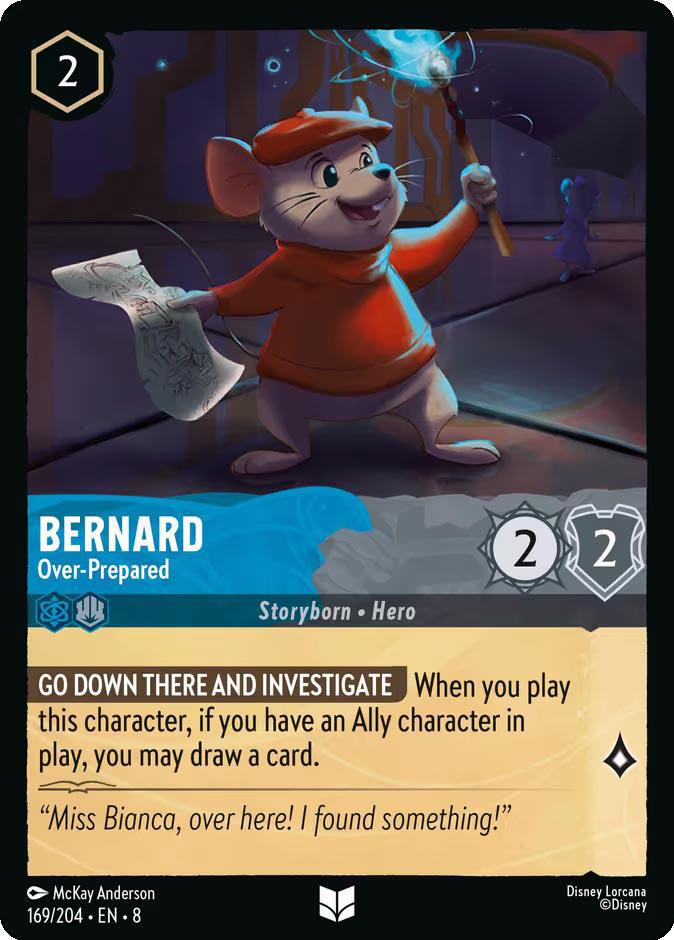Bernard - Over Prepared - 169/204 [Reign of Jafar] [Non-Foil]