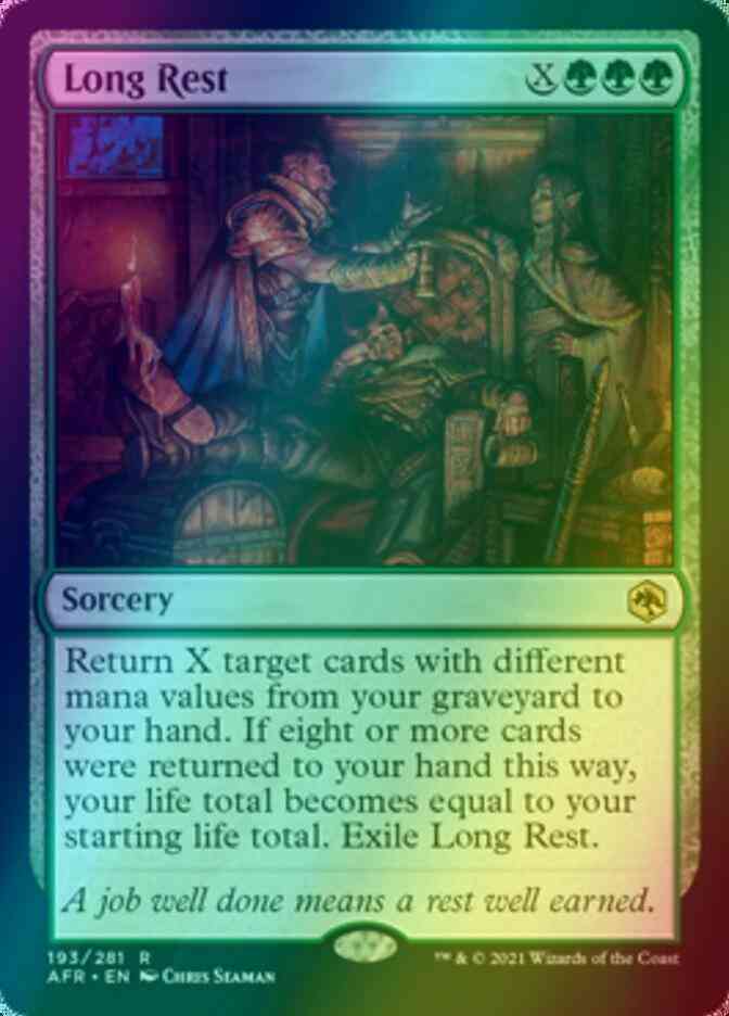 Long Rest [193] [Adventures in the Forgotten Realms] [Foil]