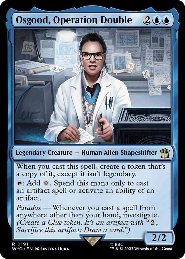 Osgood, Operation Double [191] [Universes Beyond: Doctor Who] [Non-Foil]
