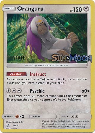 Oranguru - SM13 - Staff Promo [smp-SM13] [Holo]