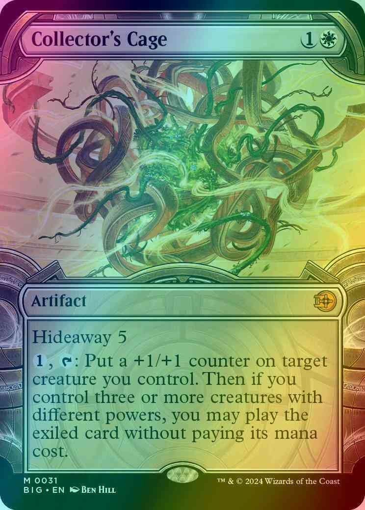 Collector's Cage [31] [Vault Frame Showcase] [The Big Score] [Foil]