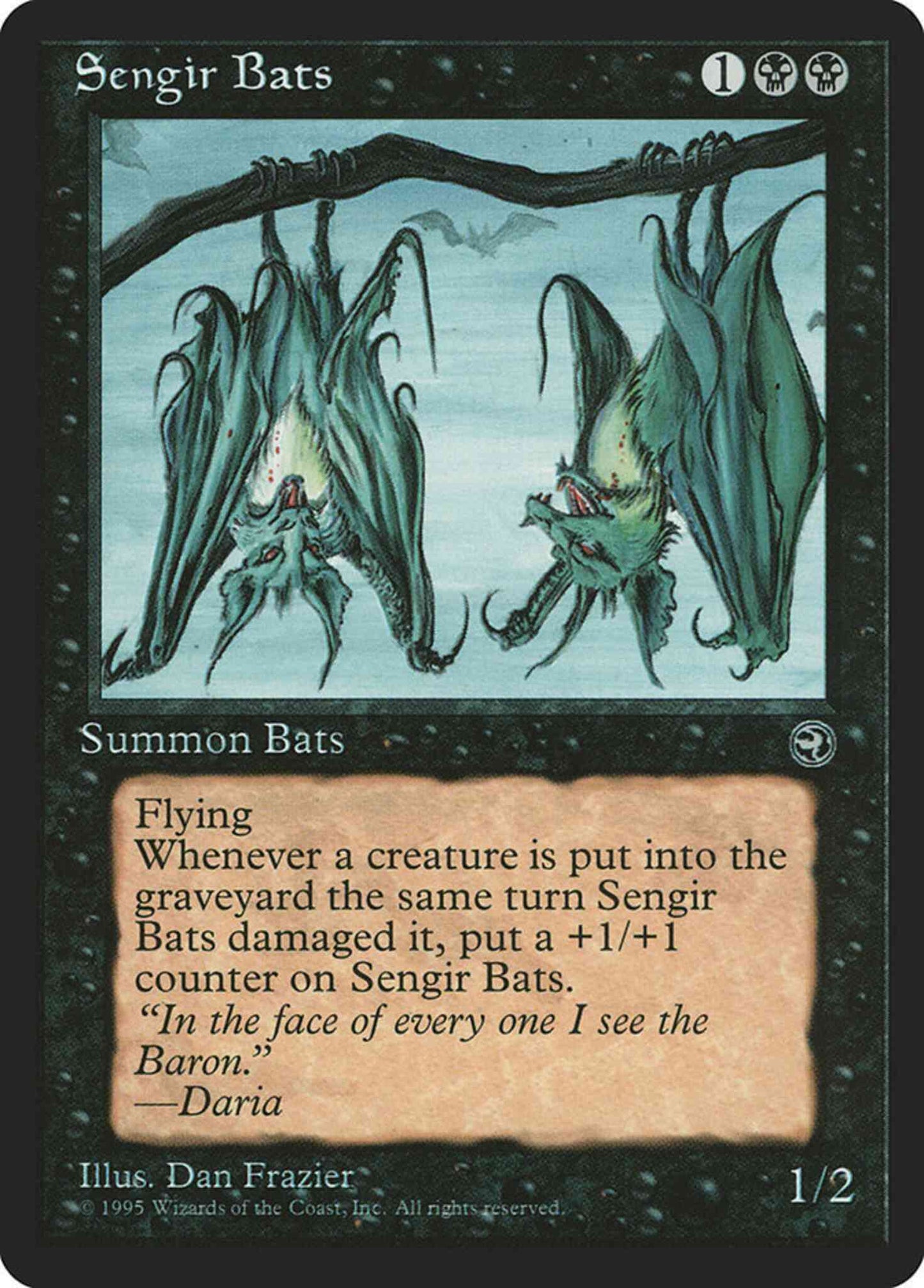 Sengir Bats [57b] [Hanging] [Homelands] [Non-Foil]