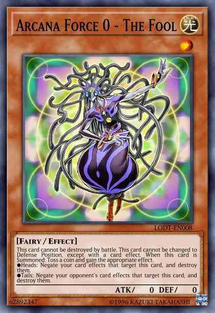 Arcana Force 0 - The Fool - LODT-EN008 - Common - Unlimited
