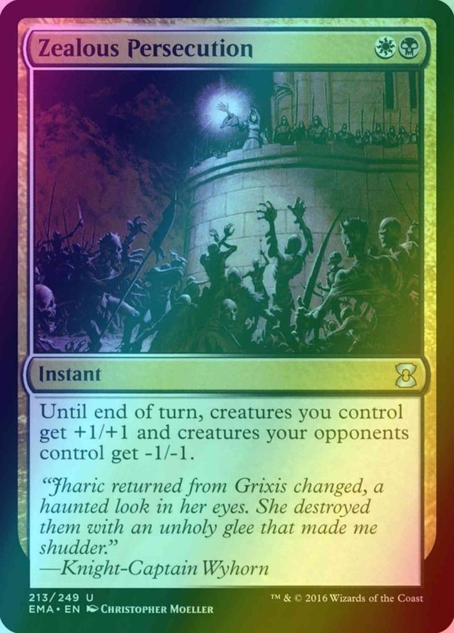 Zealous Persecution [213] [Eternal Masters] [Foil]