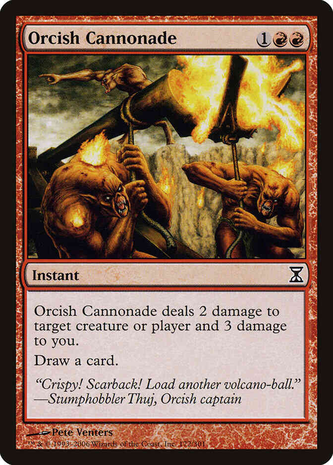 Orcish Cannonade [172] [Time Spiral] [Non-Foil]