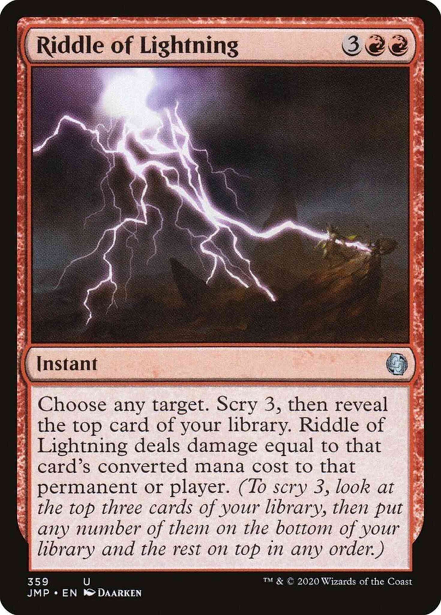 Riddle of Lightning [359] [Jumpstart] [Non-Foil]