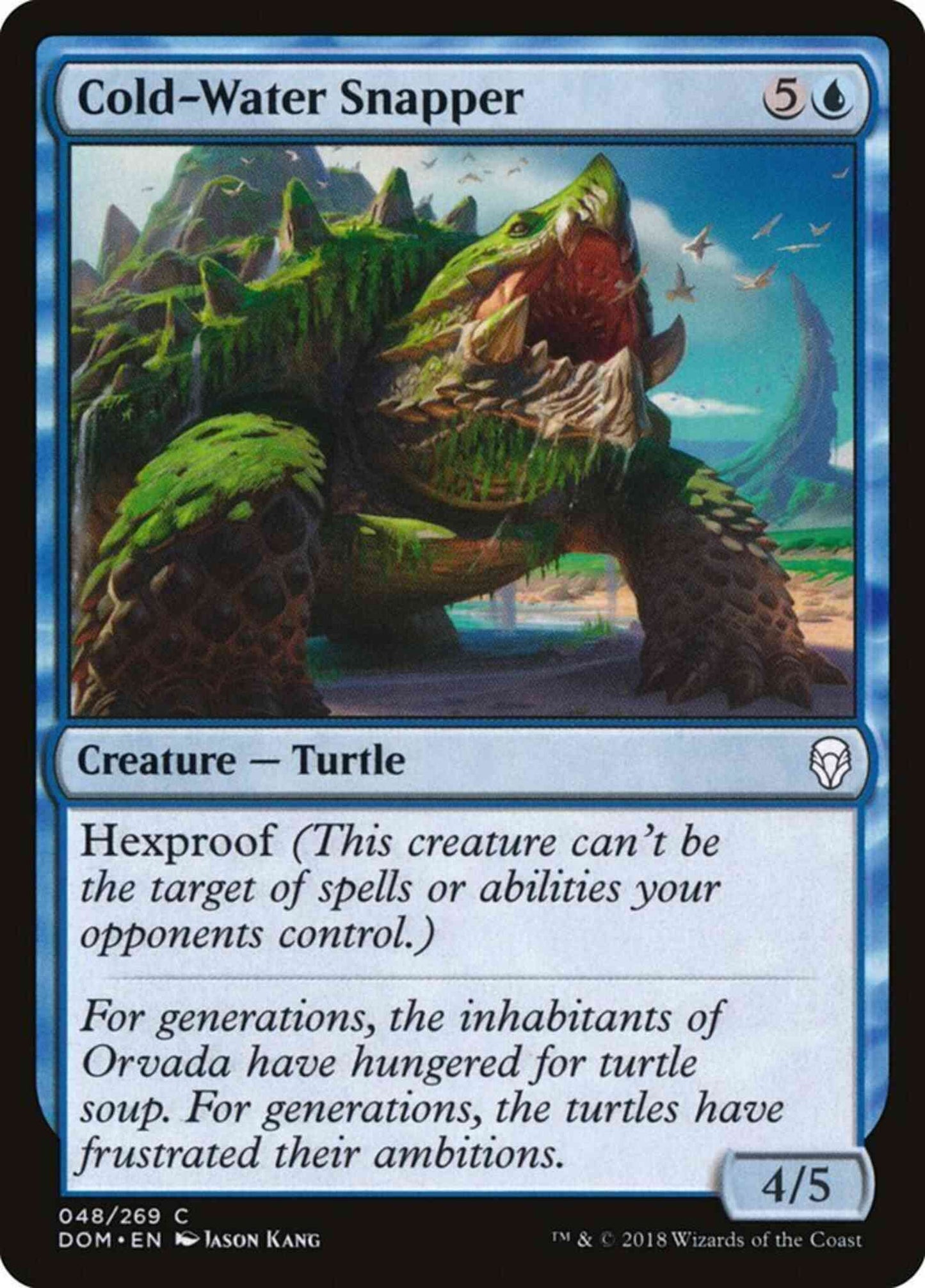 Cold-Water Snapper [48] [Dominaria] [Non-Foil]