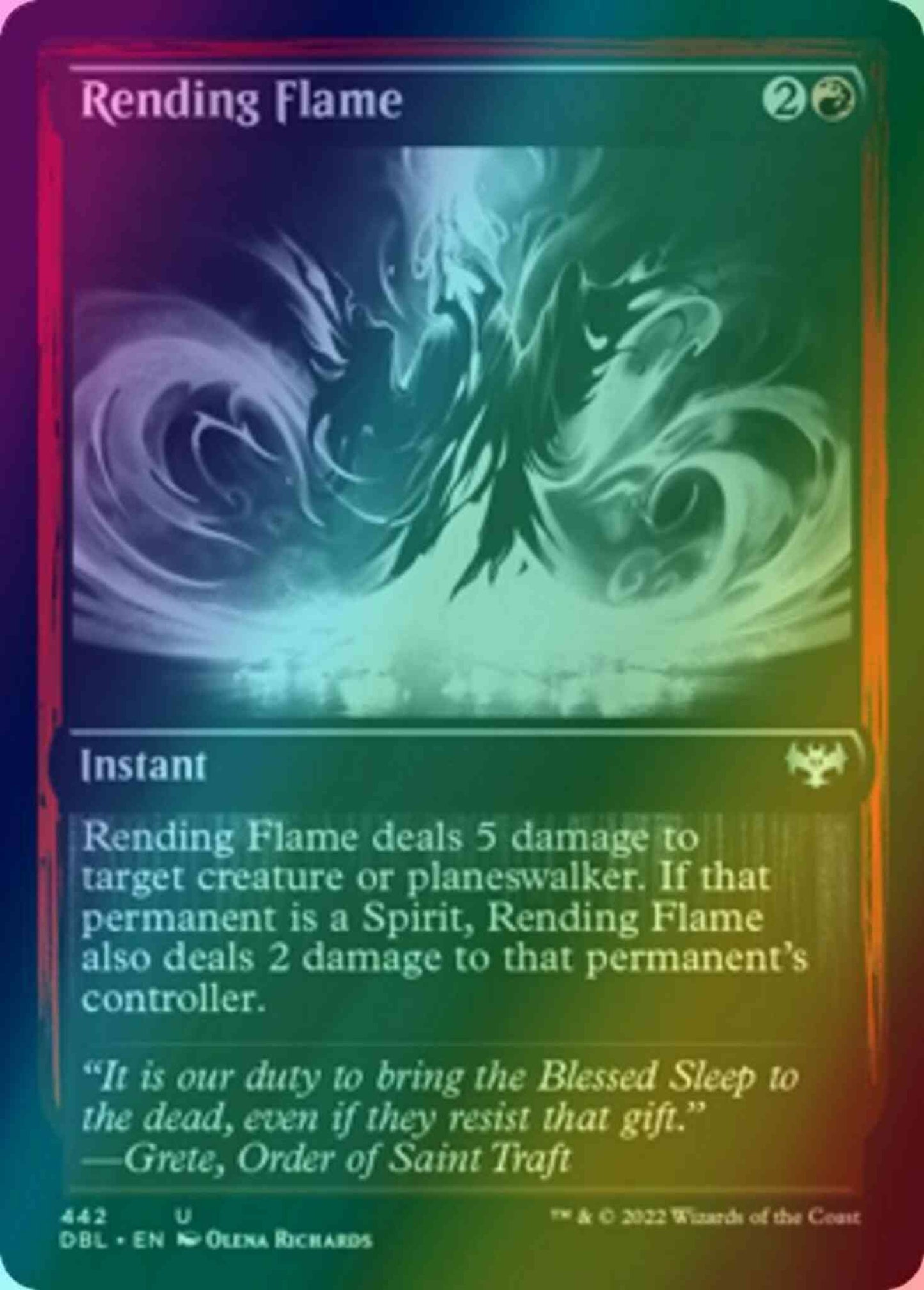 Rending Flame [442] [Innistrad: Double Feature] [Foil]
