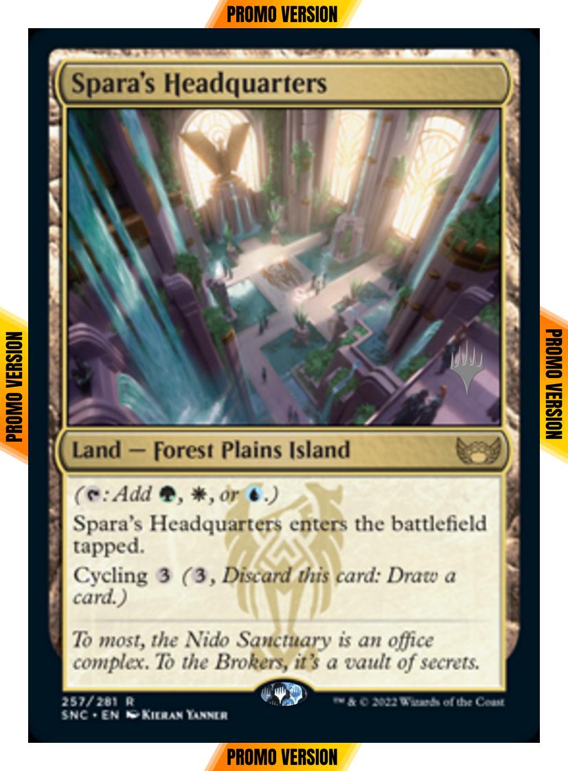 Spara's Headquarters [Promo Pack] [257p] [Streets of New Capenna: Promos] [Non-Foil]