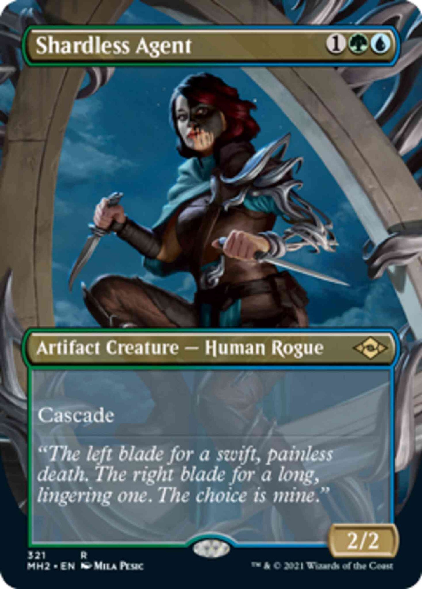 Shardless Agent [321] [Borderless] [Modern Horizons 2] [Non-Foil]