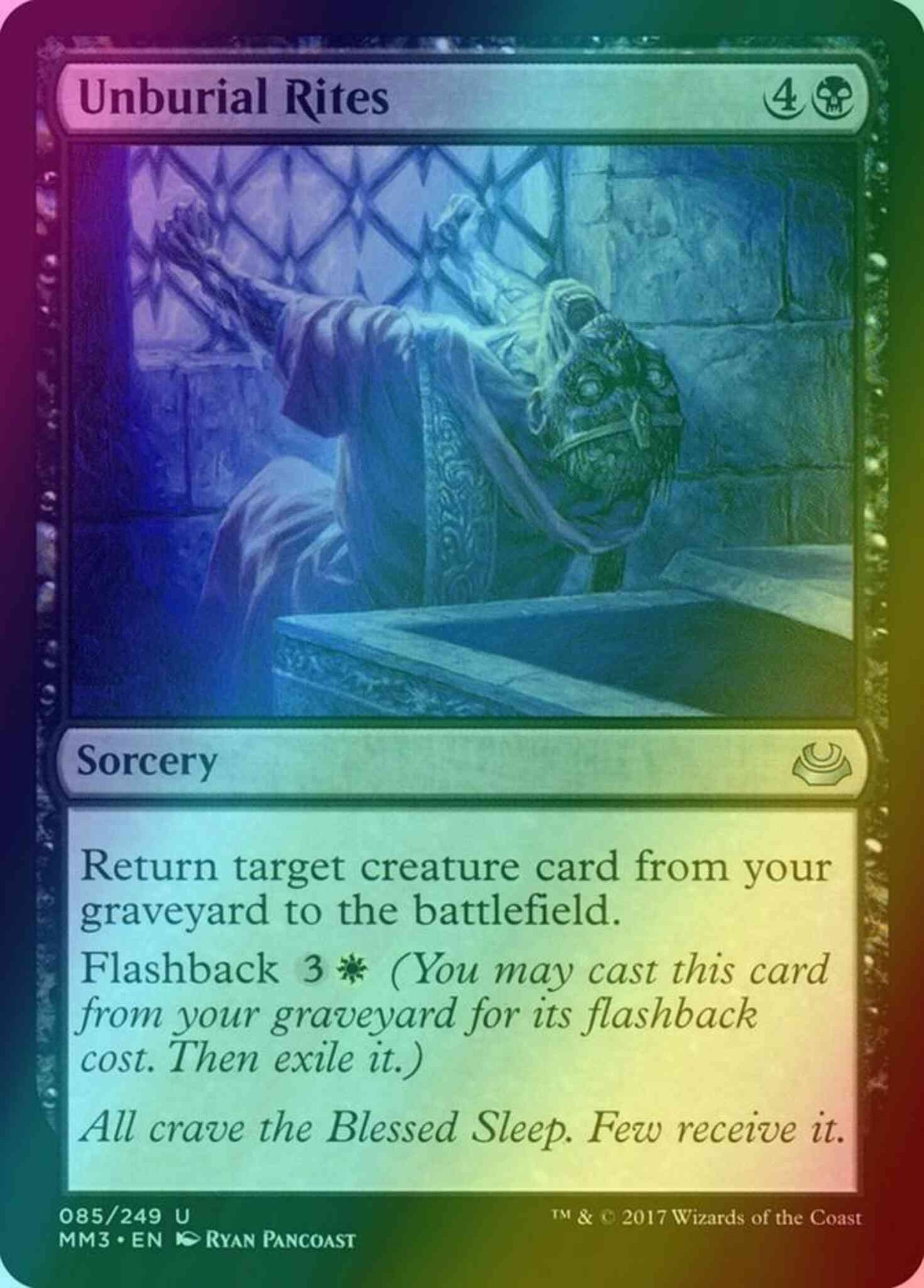 Unburial Rites [85] [Modern Masters 2017] [Foil]