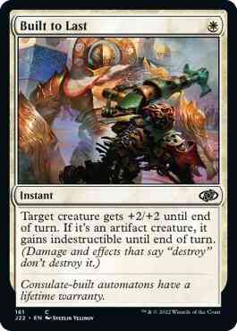 Built to Last [161] [Jumpstart 2022] [Non-Foil]