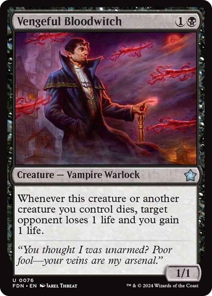 Vengeful Bloodwitch [76] [Foundations] [Non-Foil]