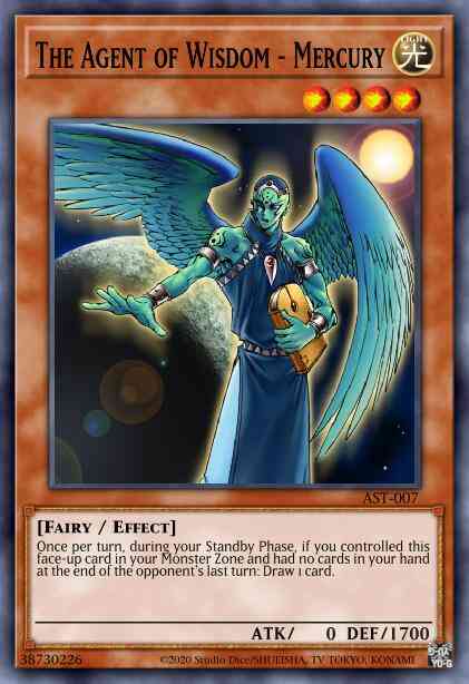 The Agent of Wisdom - Mercury - AST-007 - Rare - 1st Edition