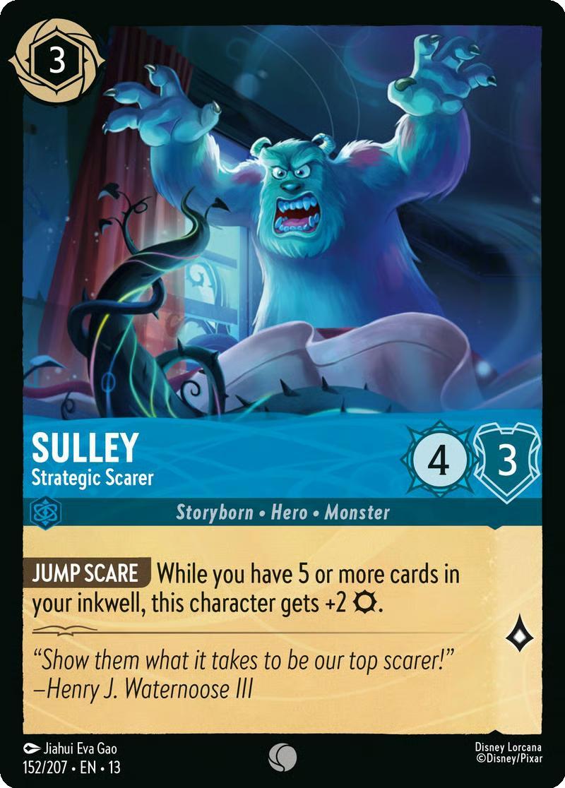 Sulley - Strategic Scarer - 152/204 [Attack of the Vine!] [Non-Foil]