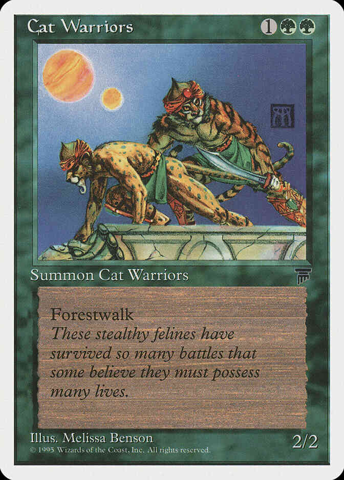 Cat Warriors - Japanese [58] [Japanese Chronicles] [Non-Foil]