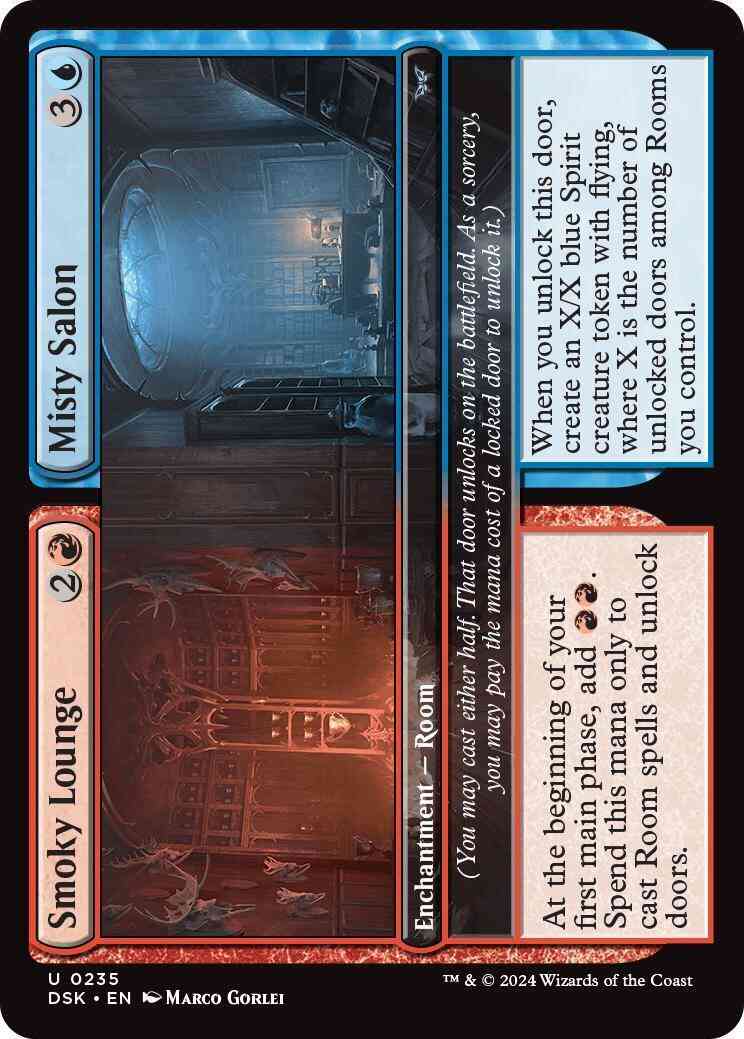 Smoky Lounge // Misty Salon [235] [Duskmourn: House of Horror] [Non-Foil]