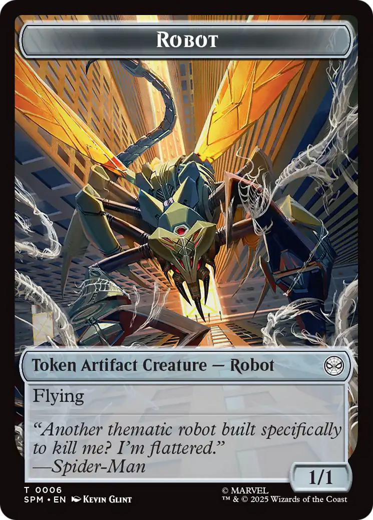 Food Token (05) // Robot Token (06) [Marvel's Spider-Man: Tokens] [Non-Foil]