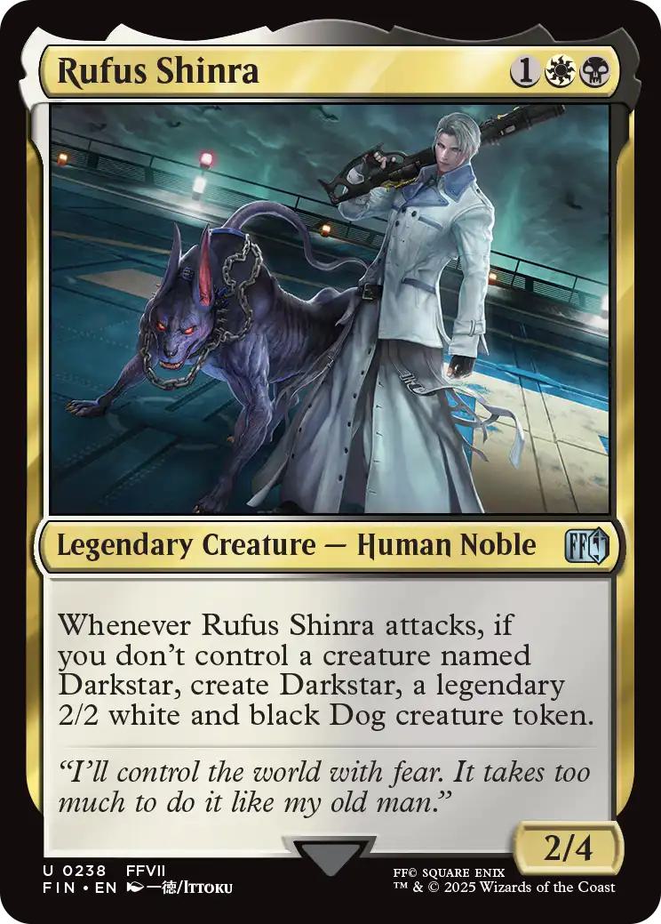 Rufus Shinra [238] [FINAL FANTASY] [Non-Foil]