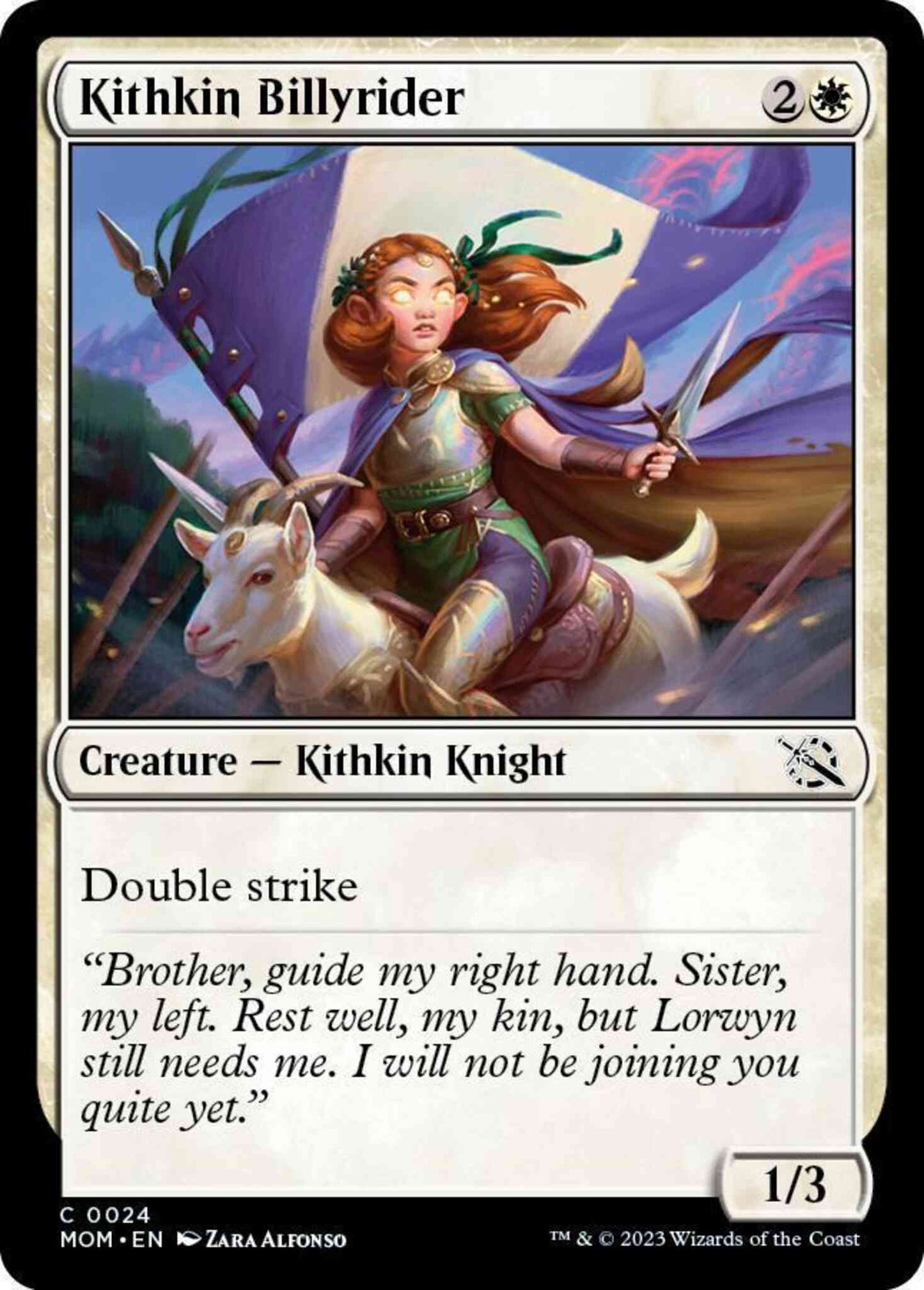 Kithkin Billyrider [24] [March of the Machine] [Non-Foil]
