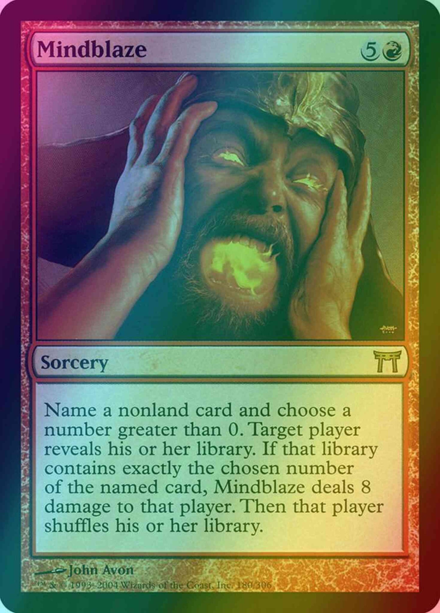 Mindblaze [180] [Champions of Kamigawa] [Foil]