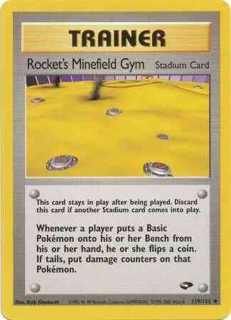 Rocket's Minefield Gym - 119/132 - Uncommon - Unlimited [gym2U-119] [Non-Holo]