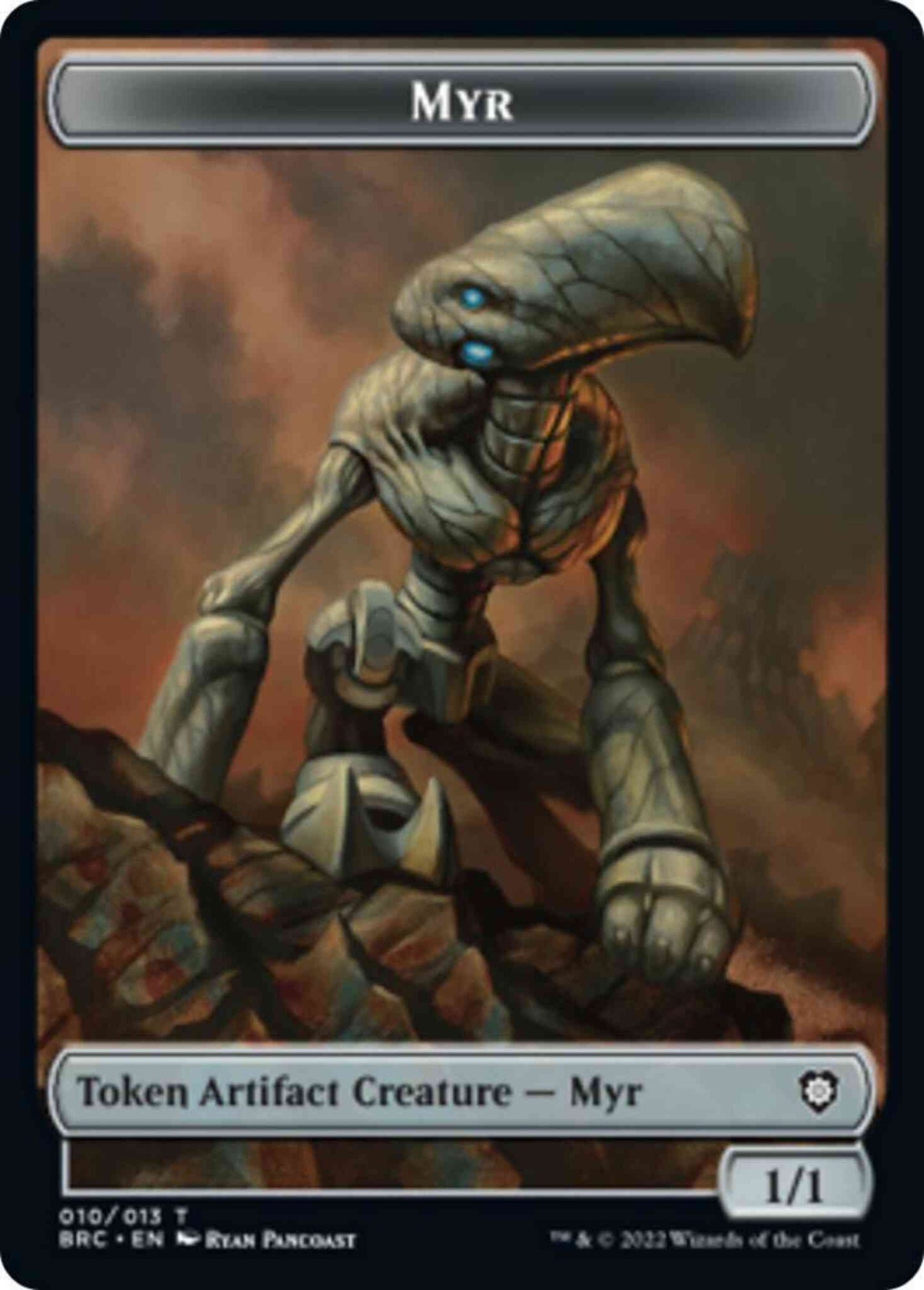 Myr Token (10) // Thopter Token (10) [The Brothers' War: Commander: Tokens] [Non-Foil]