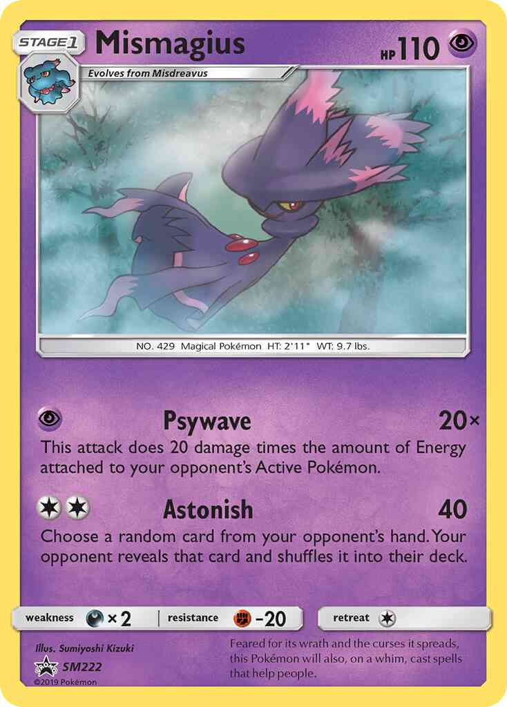 Mismagius - SM222 - Promo [smp-SM222] [Holo]