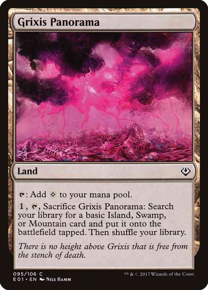 Grixis Panorama [95] [Archenemy: Nicol Bolas] [Non-Foil]