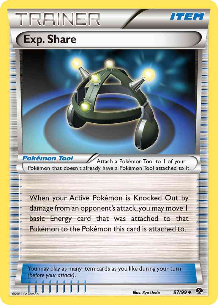 Exp. Share - 87/99 - Uncommon [bw4-87] [Reverse Holo]