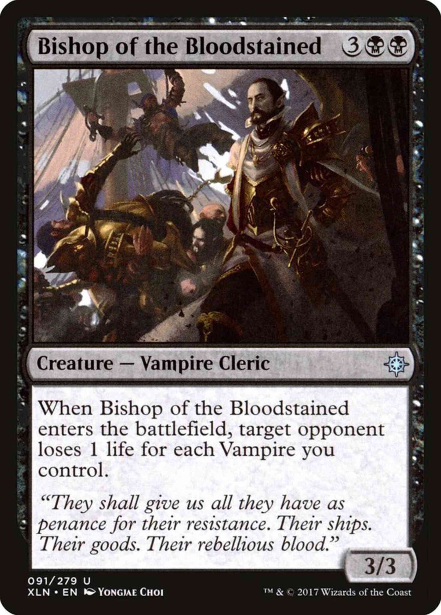 Bishop of the Bloodstained [91] [Ixalan] [Non-Foil]